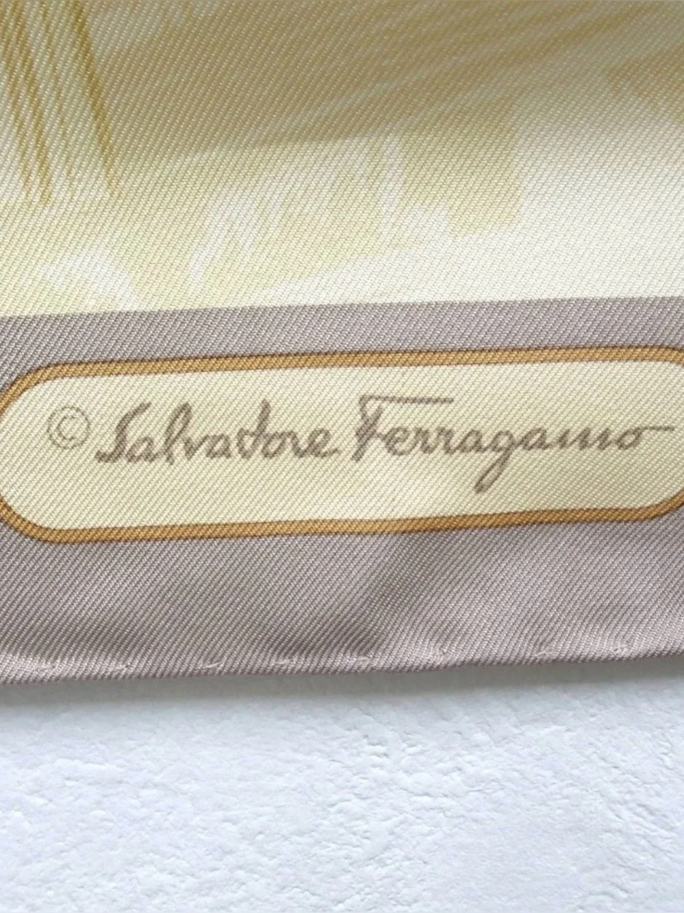Salvatore Ferragamo Animal Print Silk Scarf 😍🔥